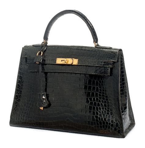 hermes black kelly bag|Hermes Kelly Bag crocodile.